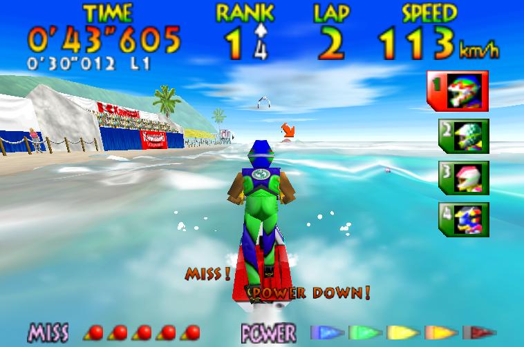 WAVERACE 64 (1996, Nintendo 64) | Cemetery Games