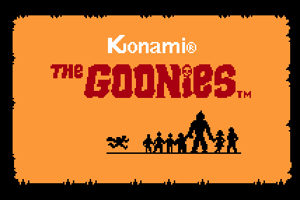 THE GOONIES (1986, MSX e Nintendo 8-bits) | Cemetery Games