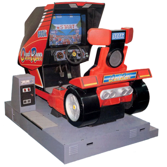 OUT RUN 2019 (1993, Mega Drive) | Cemetery Games