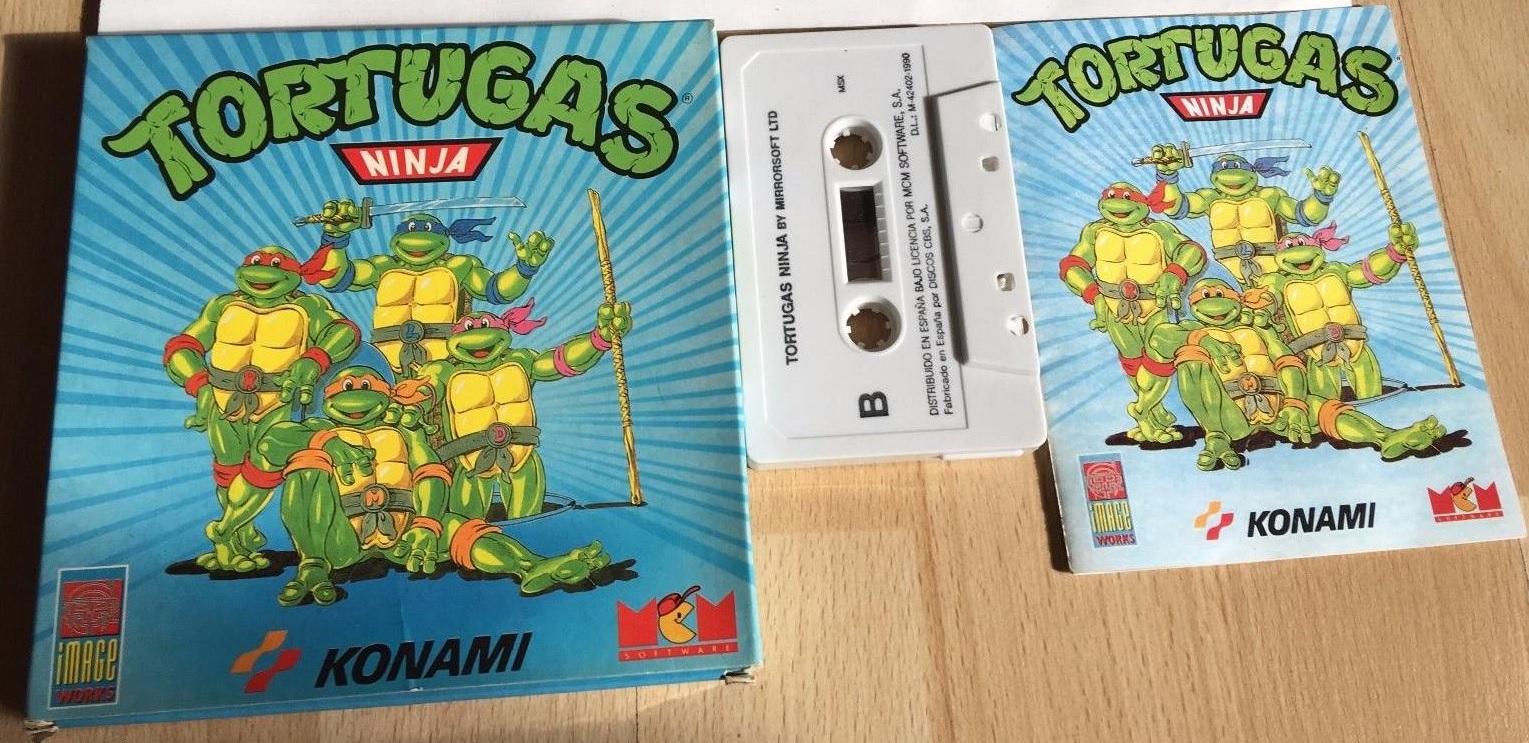 TEENAGE MUTANT HERO TURTLES (ZX Spectrum/MSX, 1990) | Cemetery Games